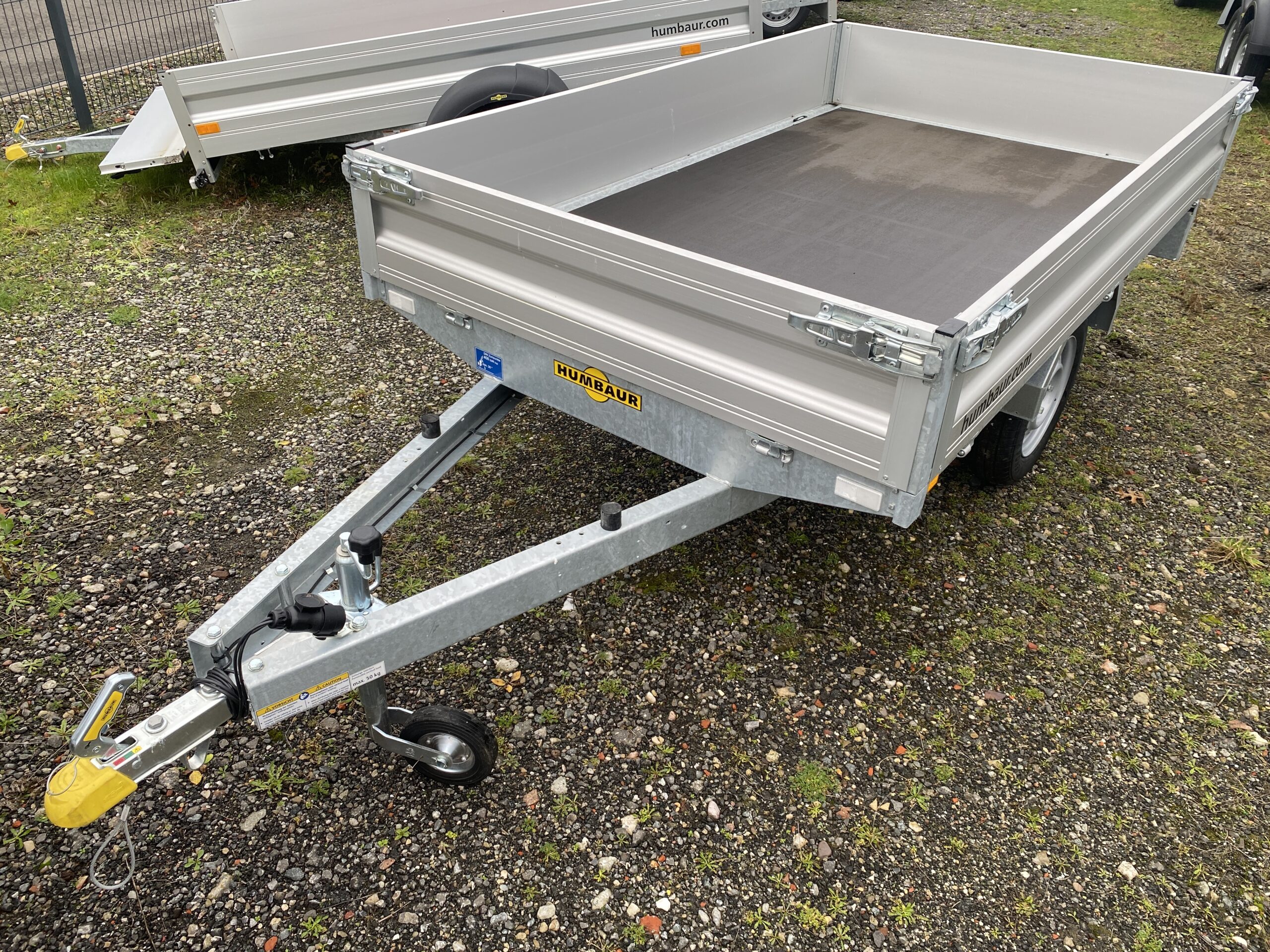 Humbaur HU 752314 750 kg PKW-Anhänger Hochlader Alu