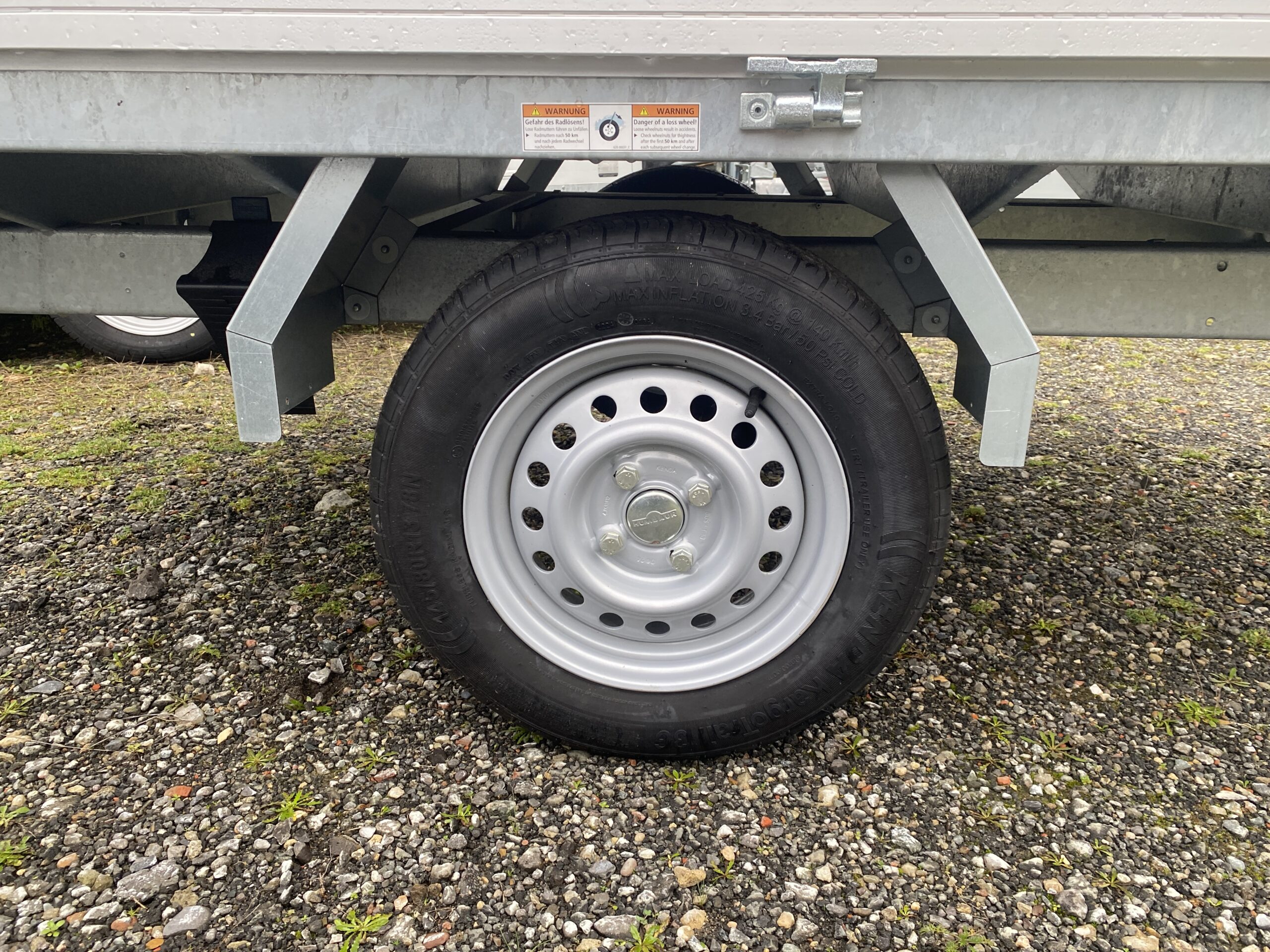 Humbaur HU 752314 750 kg PKW-Anhänger Hochlader Alu – Bild 3