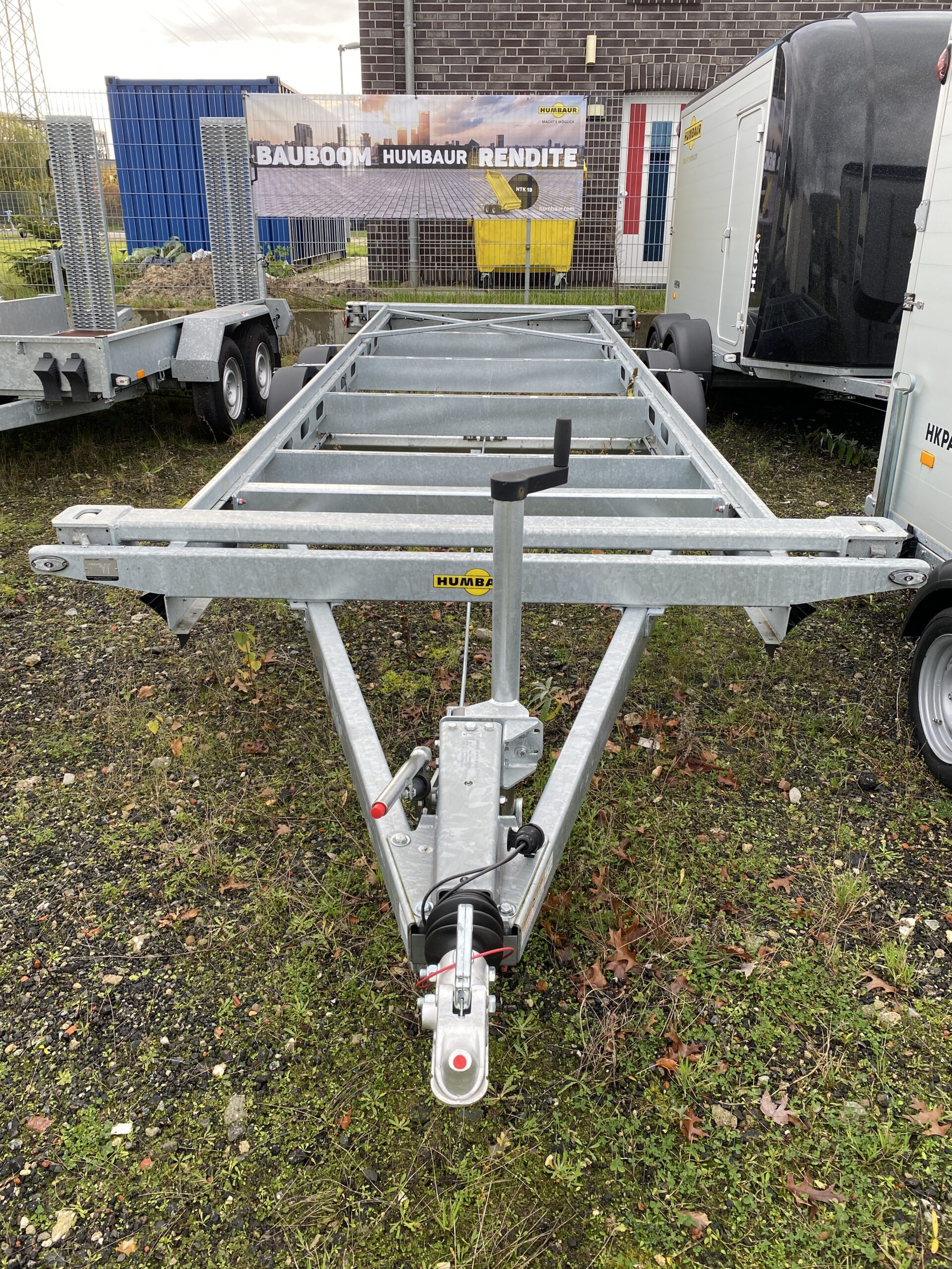 Humbaur HN 356225 Container Anhänger 3.5t 20 Fuss Tandem für PKW – Bild 2