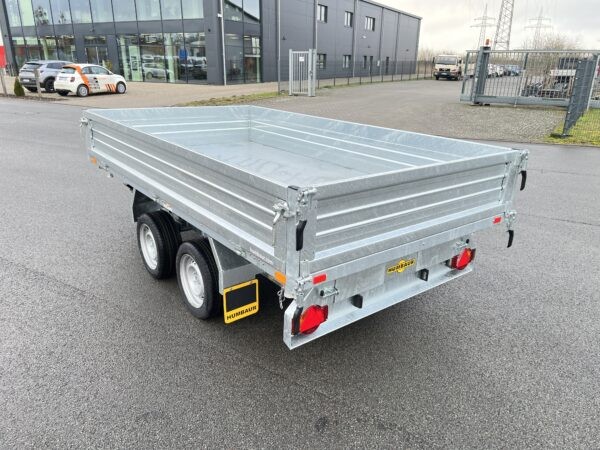 Humbaur HTK 3500.31 3.5t Stahl Fuhrmann Kipper Dreiseitenkipper – Bild 4