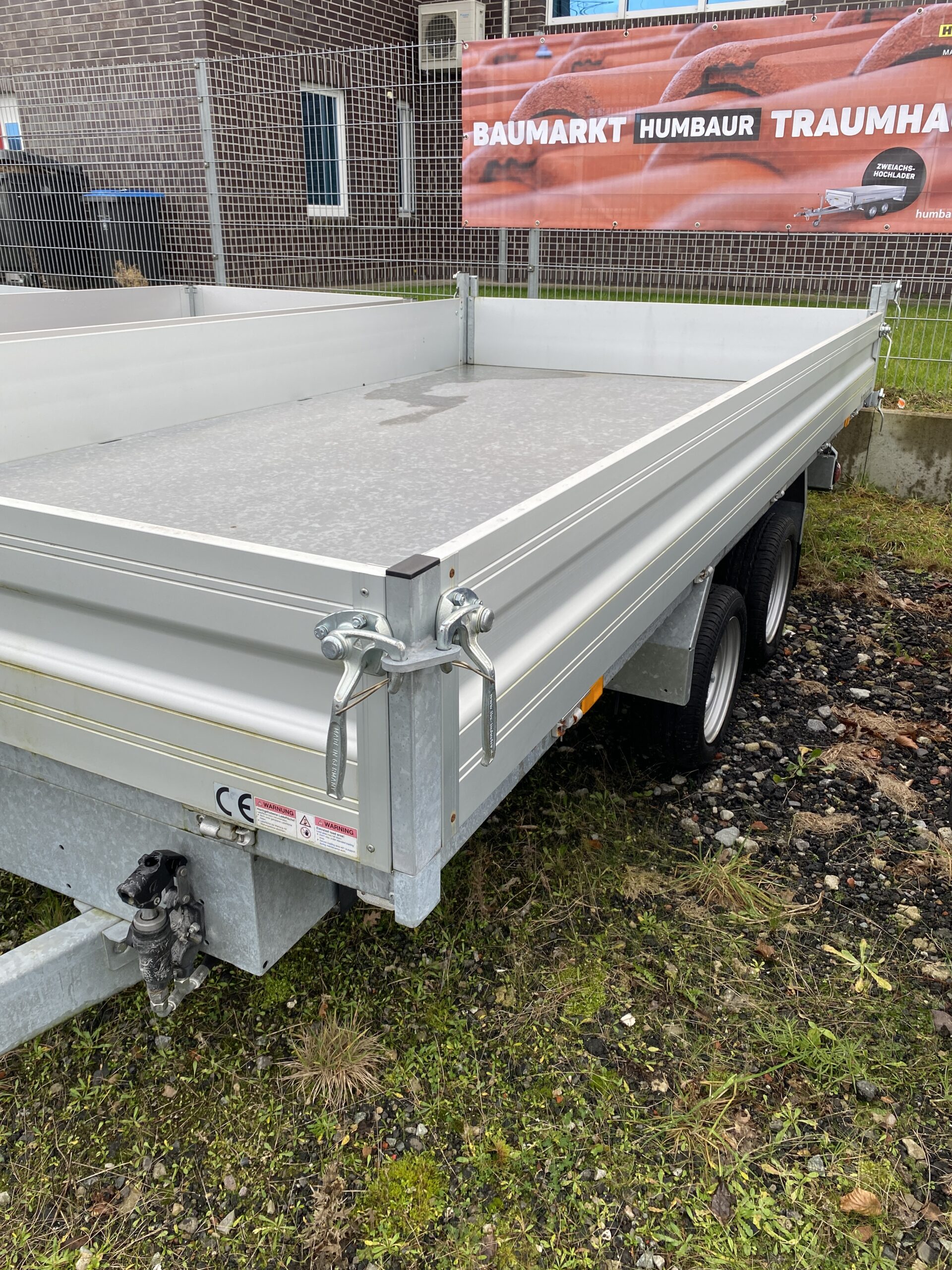 Humbaur HTK 3500.41 3.5t Dreiseitenkipper Ausstellungsstück – Bild 4